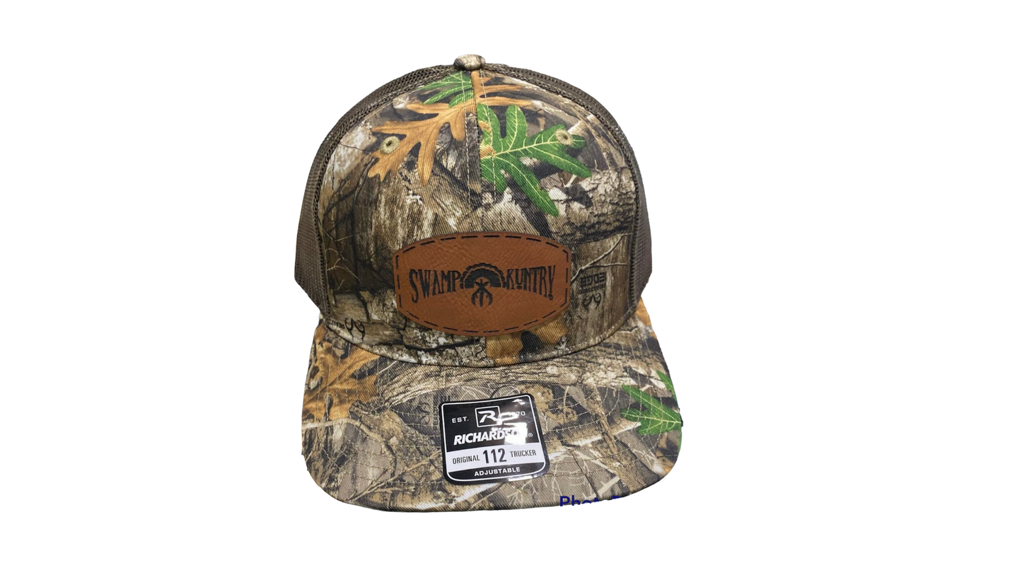 Camo Turkey Hat | Leather Patch | Richardson 112