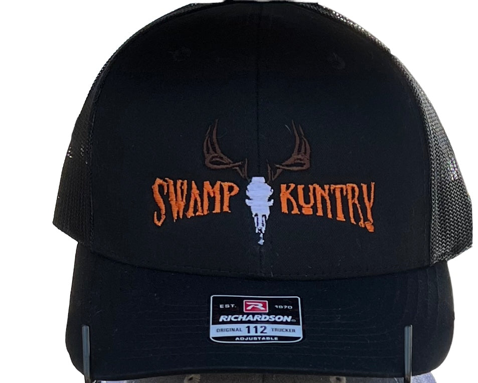 Leather Deer Patch Hat  Richardson 112 – Swamp Kuntry Outfitters