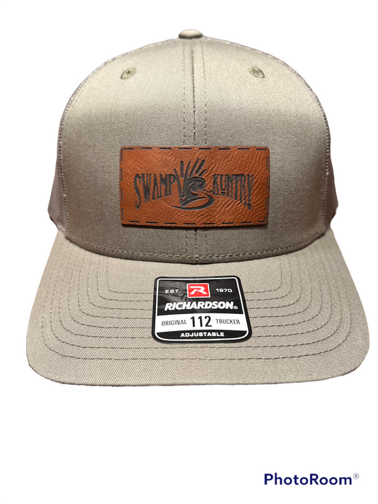 Swamp Kuntry Leather Patch Duck Hat