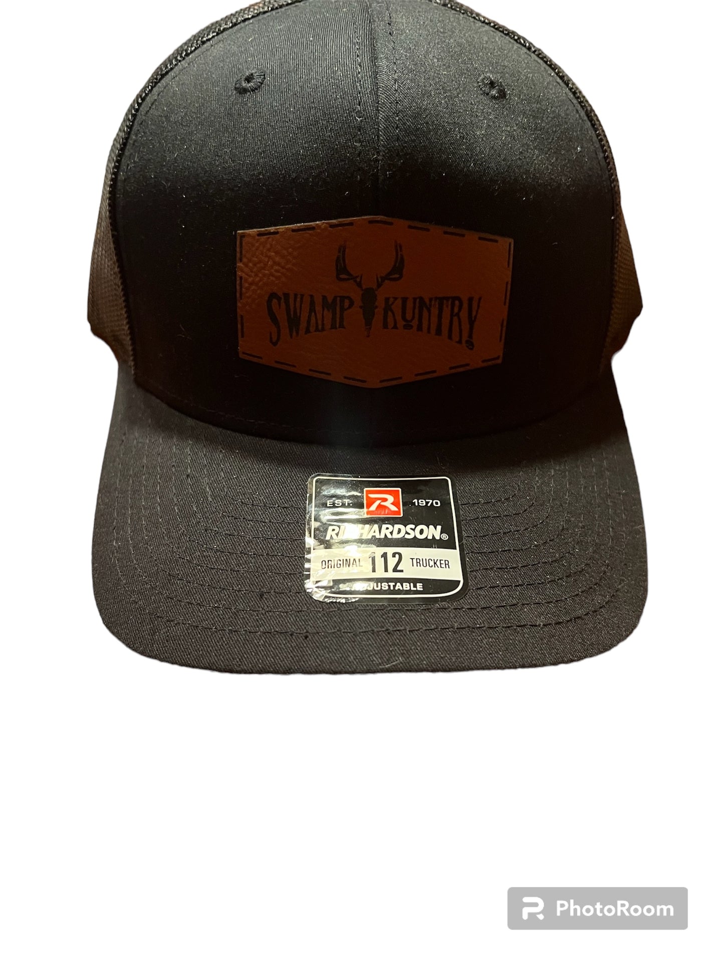 Swamp Kuntry Leather Patch Deer Hat