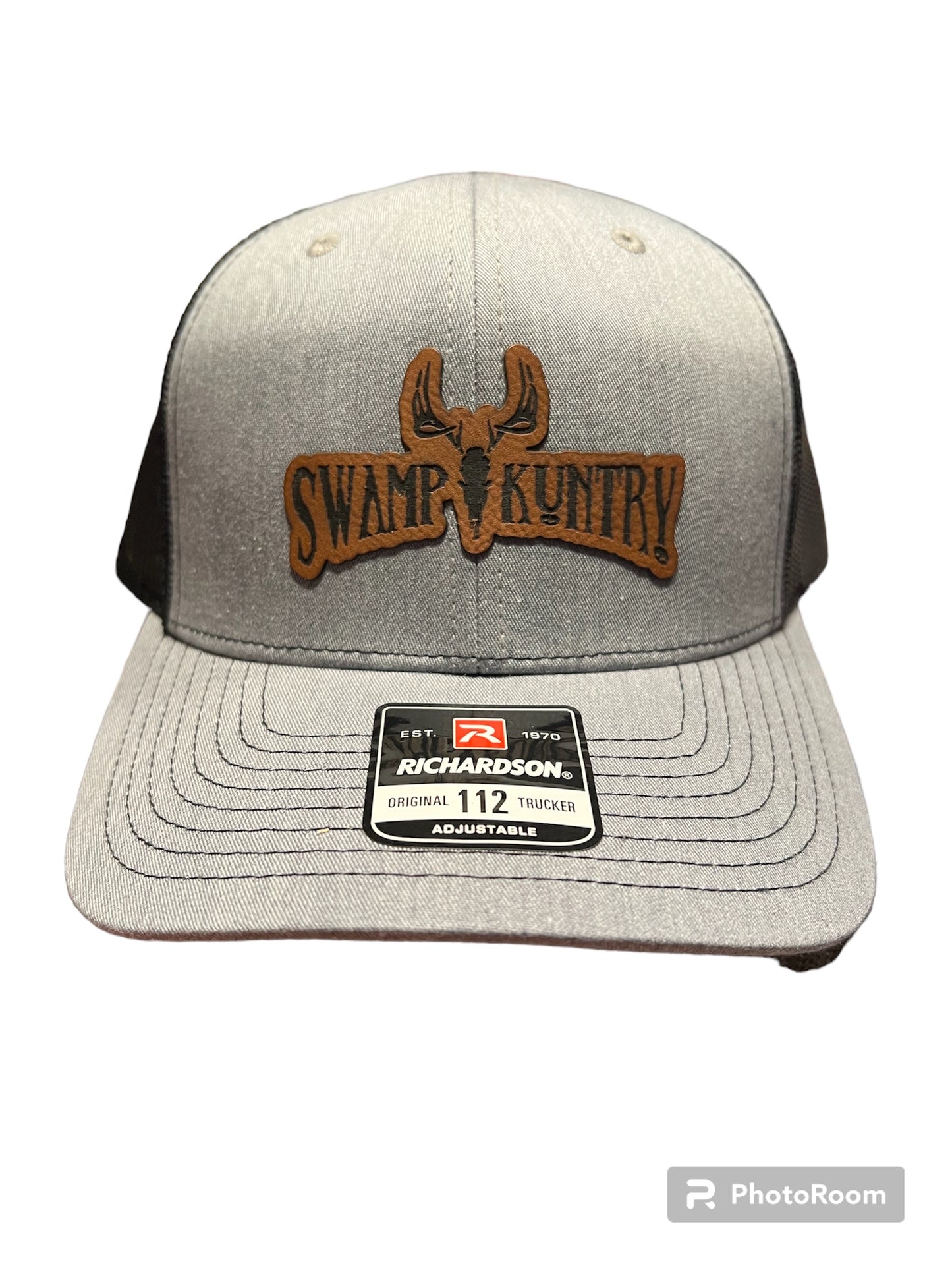 Swamp Kuntry Leather Patch Deer Hat