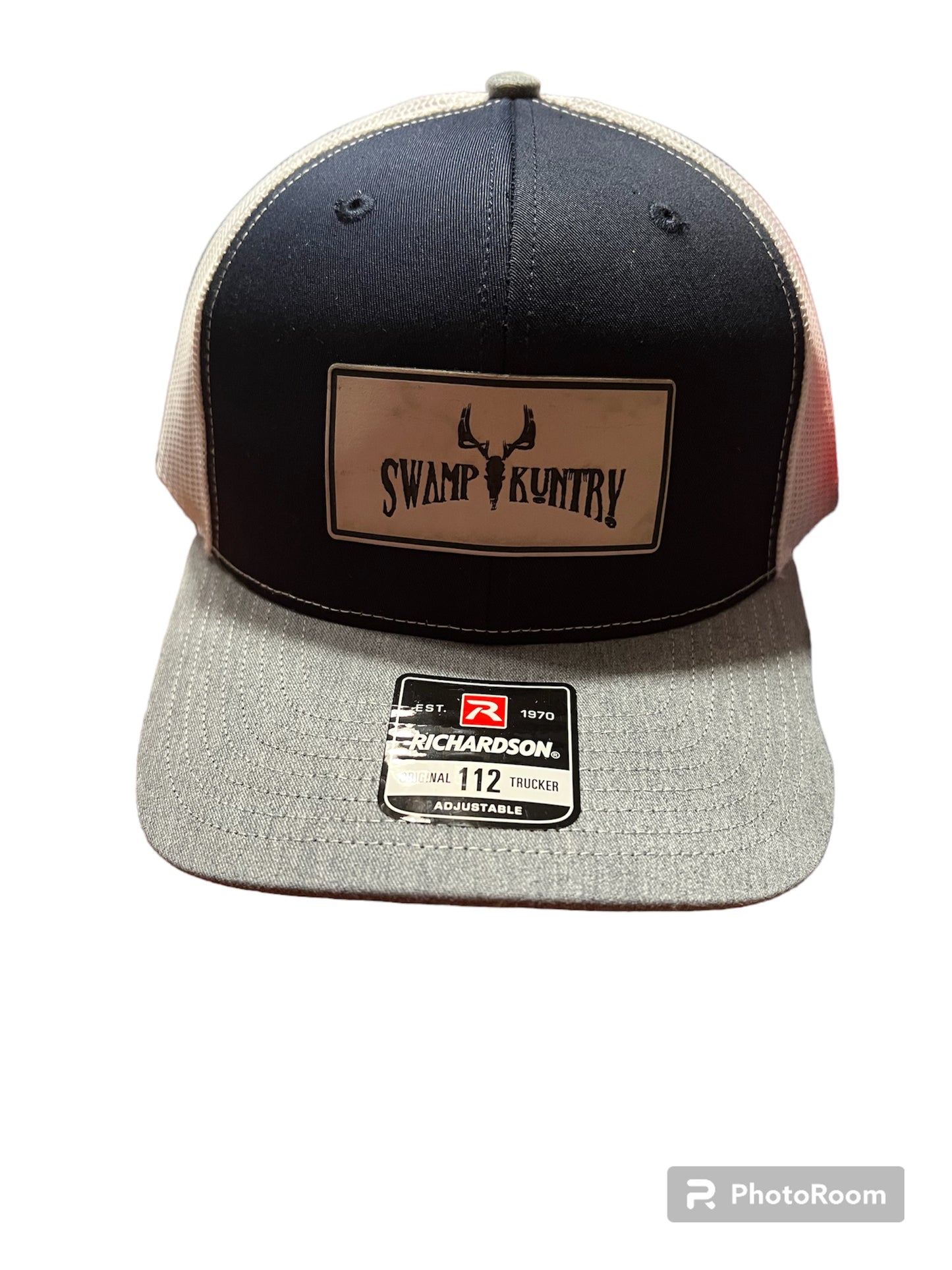 Swamp Kuntry Leather Patch Deer Hat