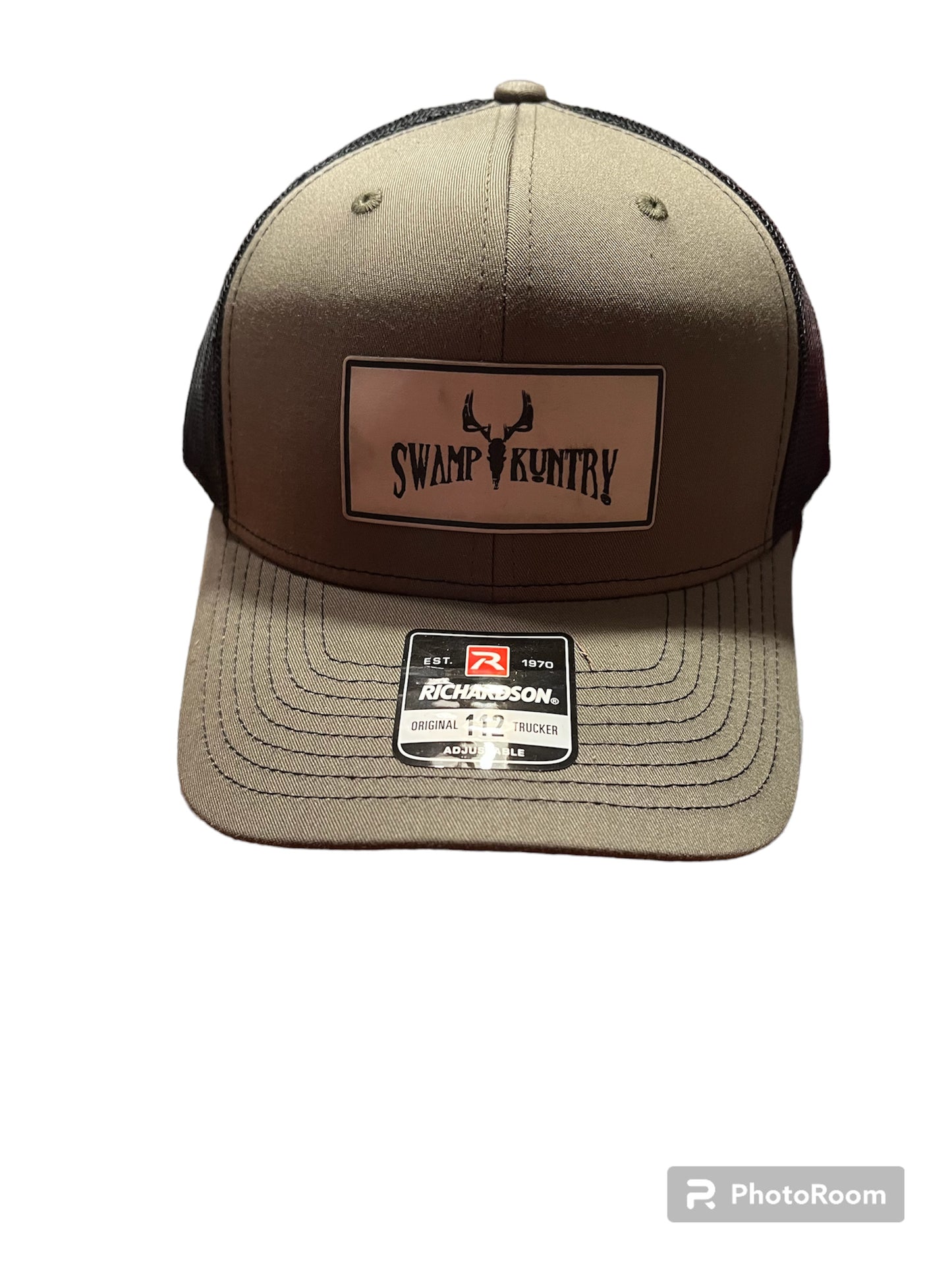 Swamp Kuntry Leather Patch Deer Hat