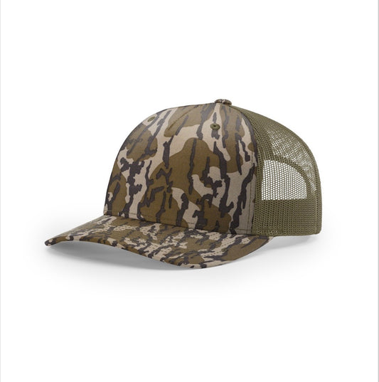 Richardson 112PFP Bottomlands Camo / Pick A Patch Hat