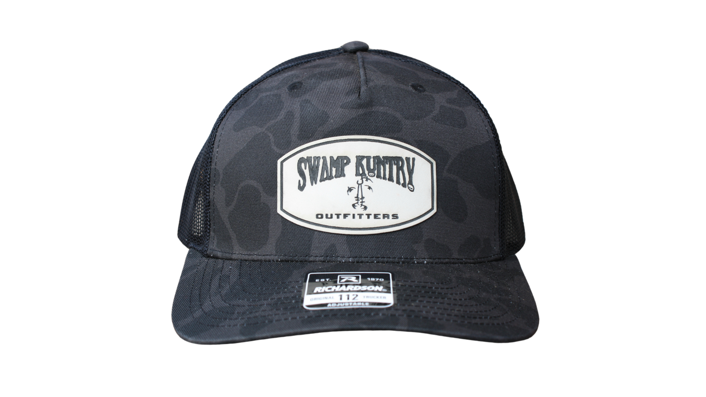 Black Camo Hat | Richardson 112