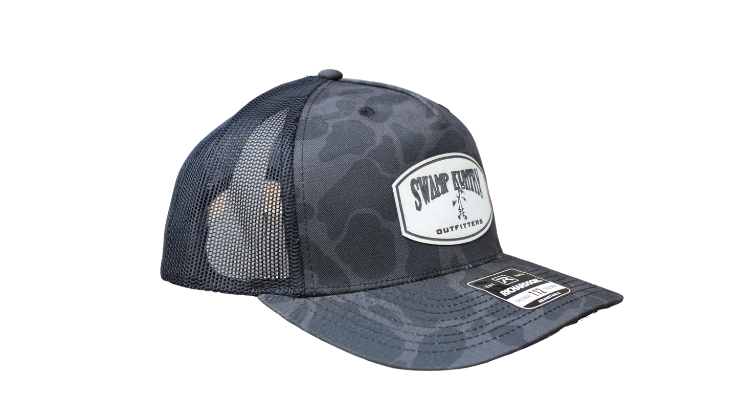 Black Camo Hat | Richardson 112