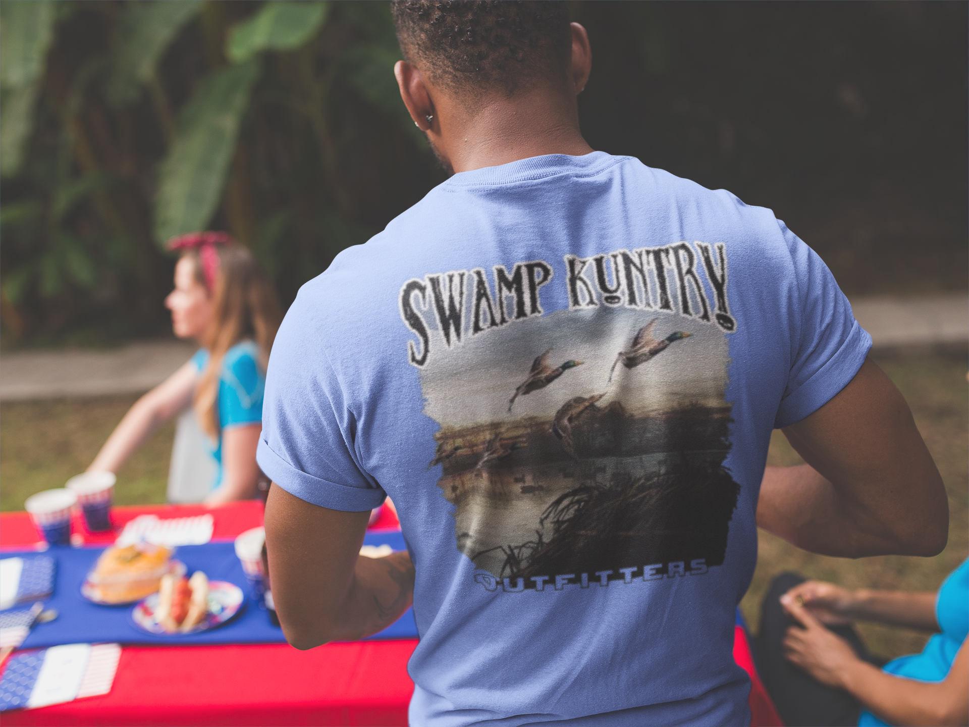 Swamp Kuntry Duck Hunting T-Shirt