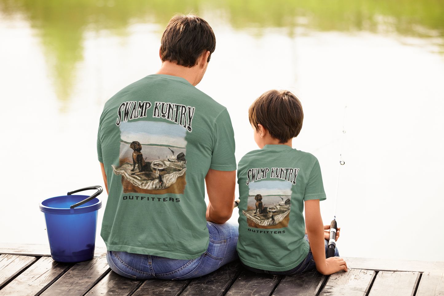 Swamp Kuntry Boykin Fishing T-Shirt