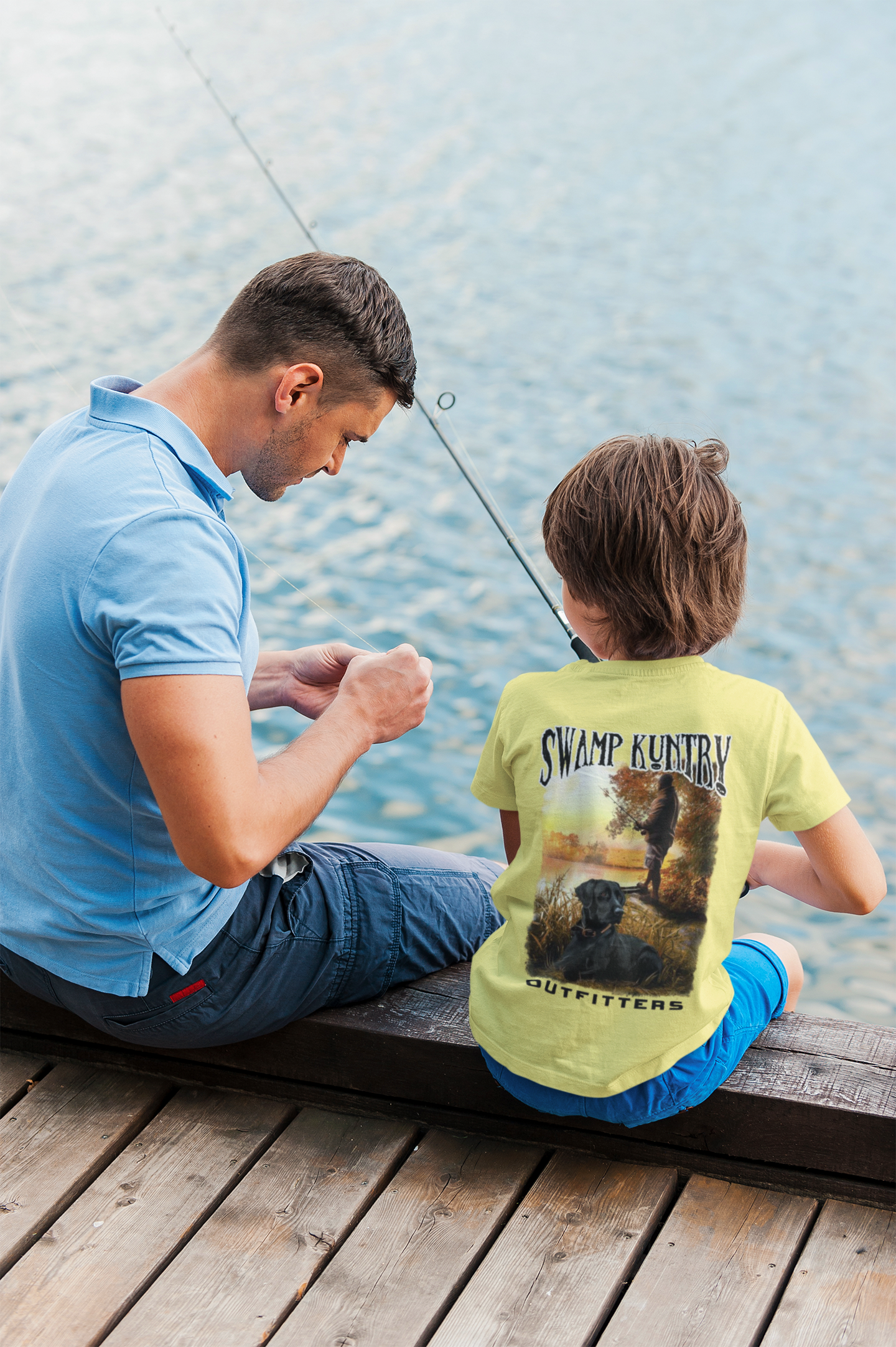 Swamp Kuntry Fishing T-Shirt