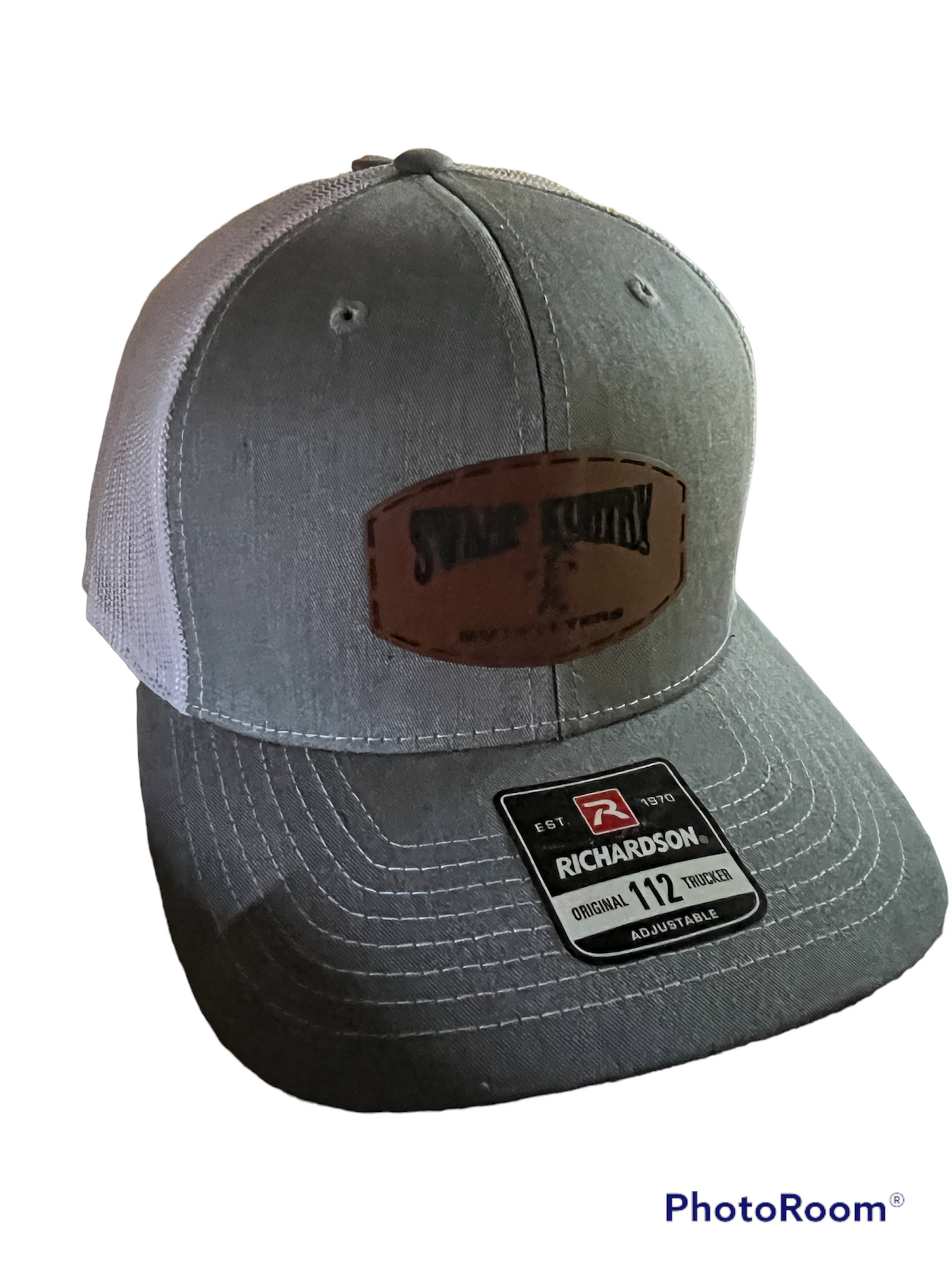 Swamp Kuntry Leather Patch Logo Hat