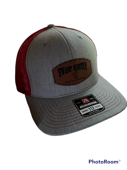 Swamp Kuntry Leather Patch Logo Hat